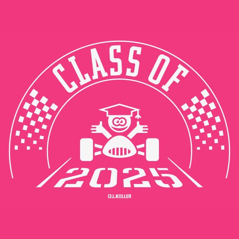 Classe de 2025 (Sortie de l’école / Ligne d’arrivée / Blanc)