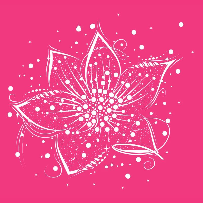 une fleur blanche