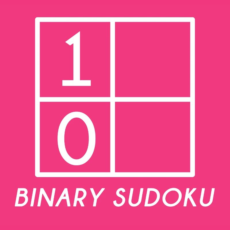 Sudoku Gift Binary Binary Nerd Number Game