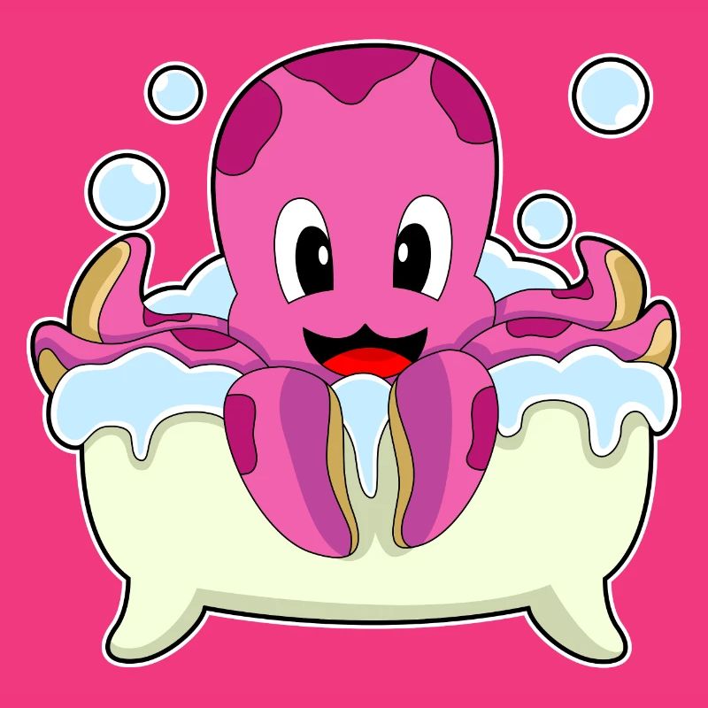 Baignoire de bain Octopus