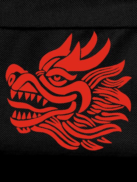 Chinese Dragon Head (Red)
