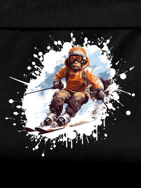 Monkey Ski Skiing