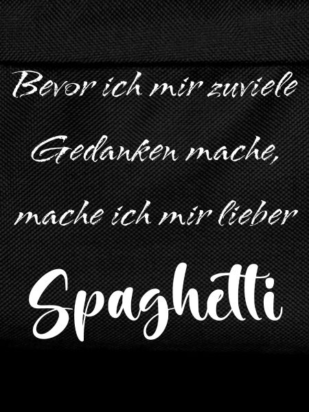 Gedanken-Spaghetti