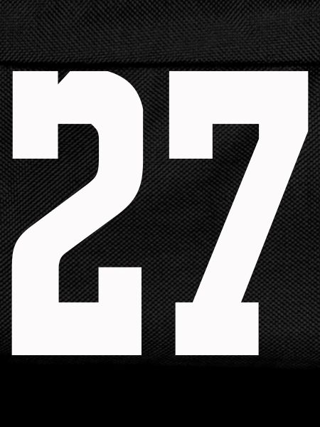 Numerals 27 Contrast Design