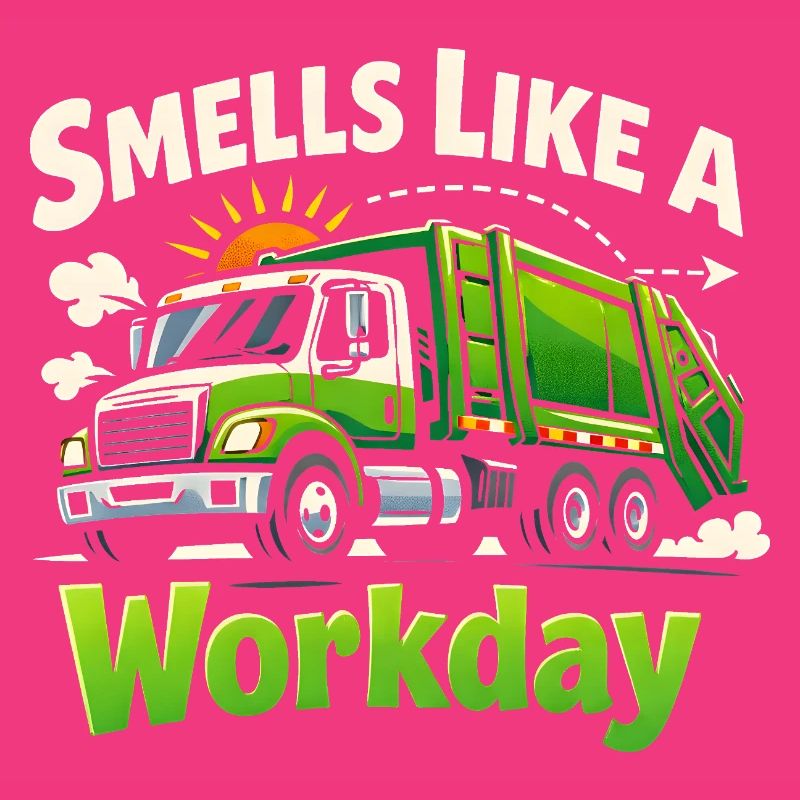Smells like a working day | Garbage Collection, Humor