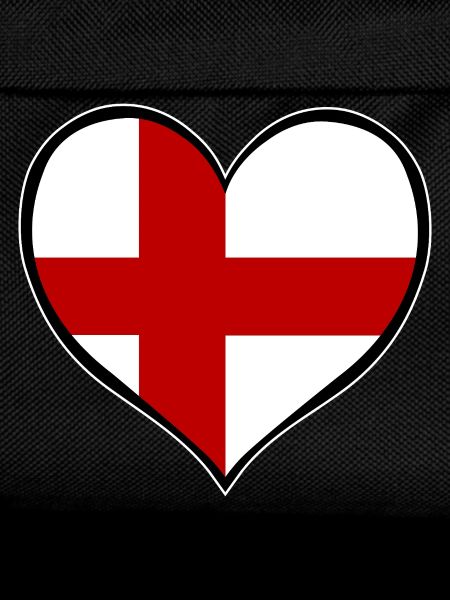 England Herzflagge