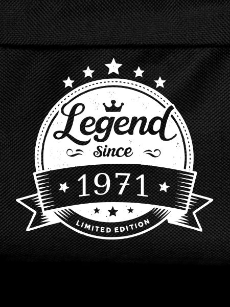 Legend since 1971 - Emblem