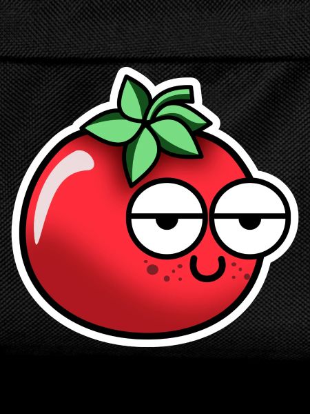 Tomato with face