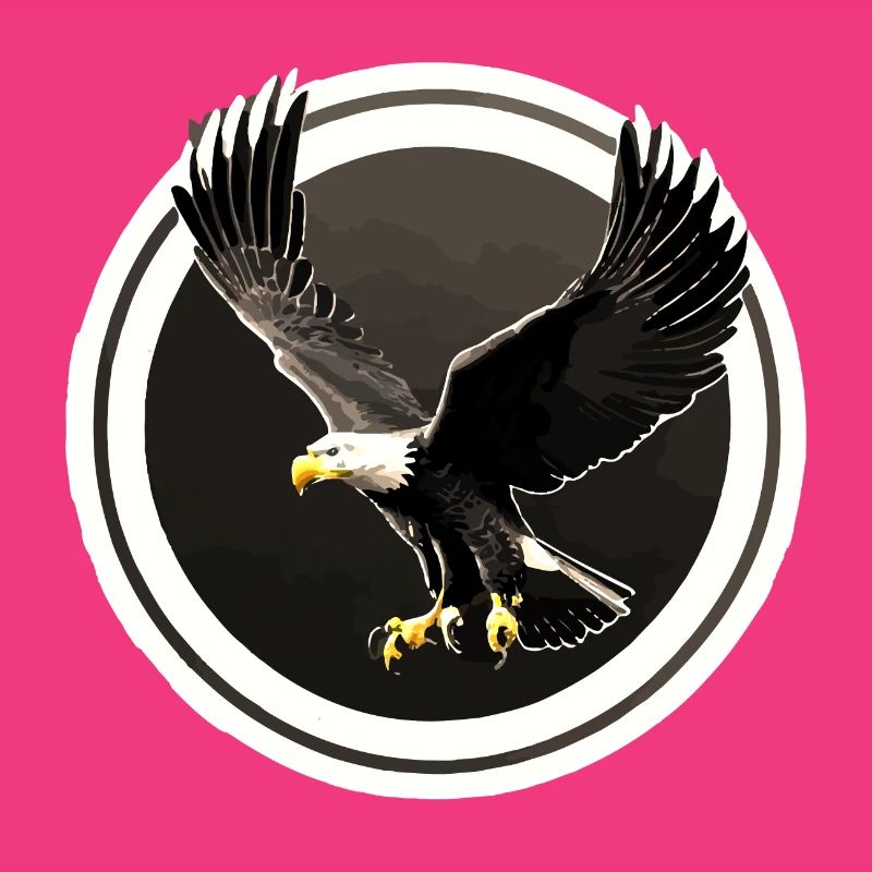 Logo Eagle en rond
