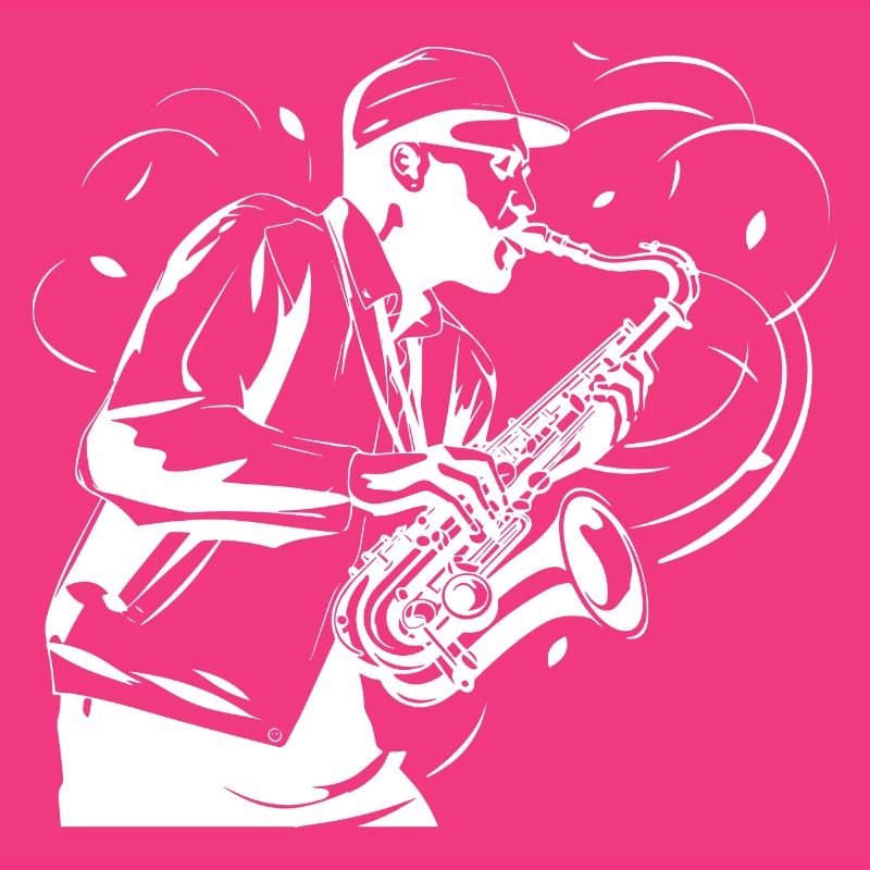 Saxophonist Sketch