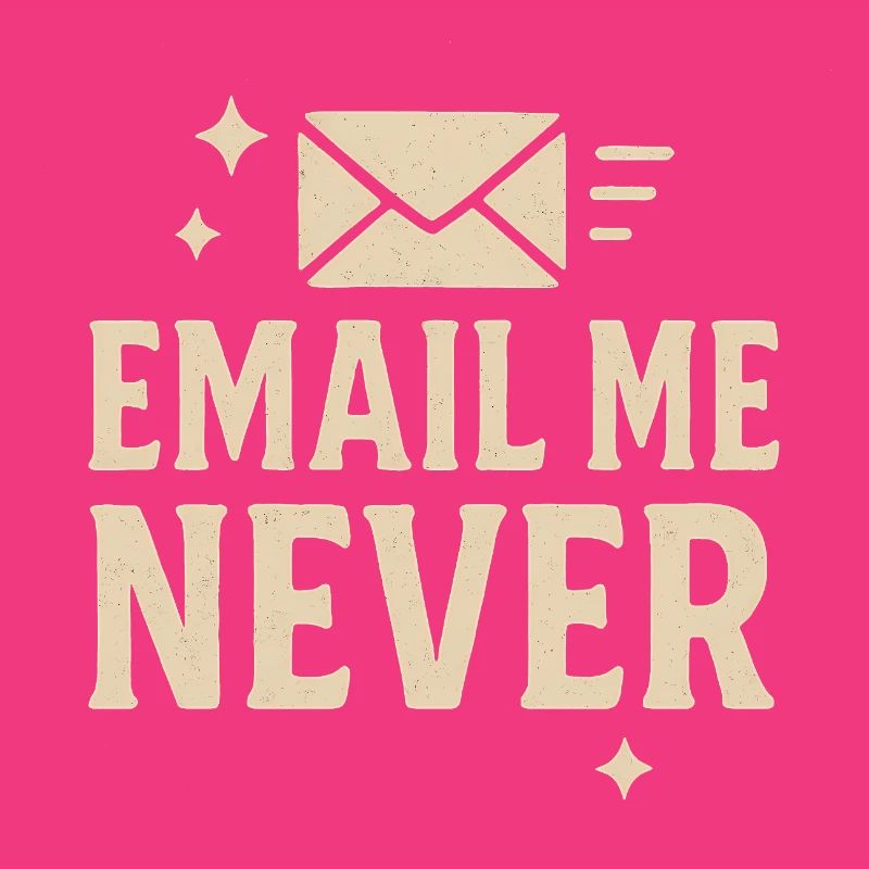 Humorvolle E-Mail Nie Design, Mitarbeiter