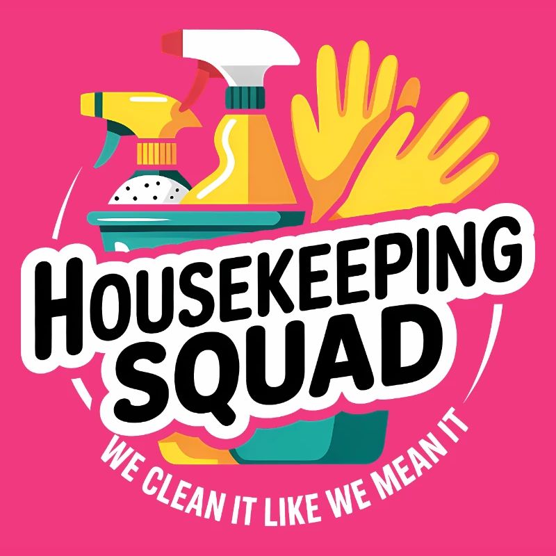 Funny Cleaning Design