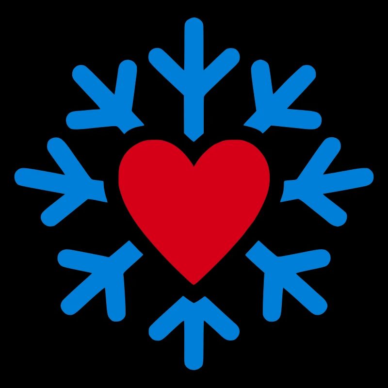Winterherz im Eiskreis