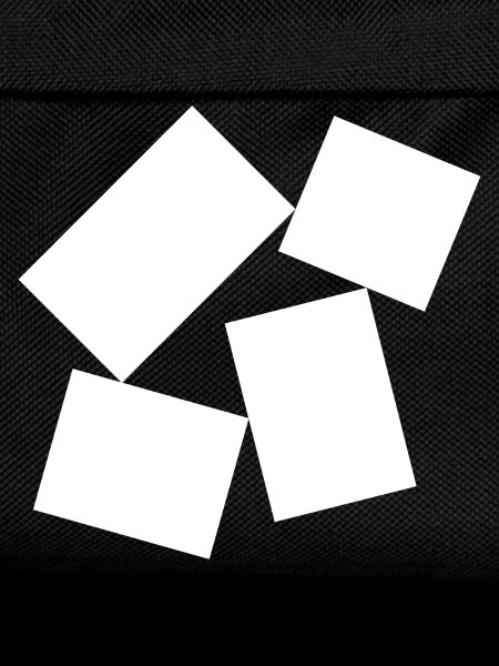Fette Quadrate-Komposition