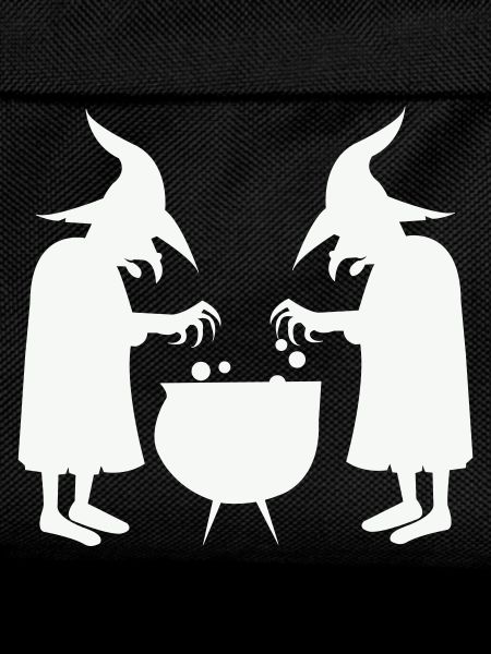 Witches stirring magic potions