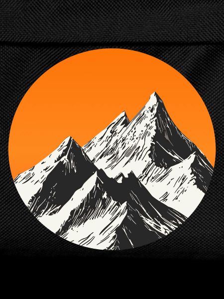 Berge bei Sonnenuntergang