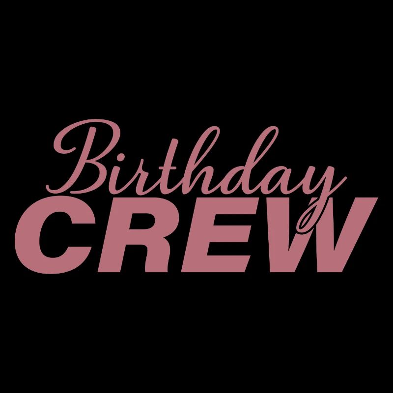 Birthday Crew Matching Gruppe Geburtstagsfeier Outfit