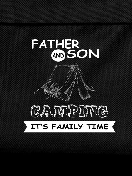 Father And Son - Camping