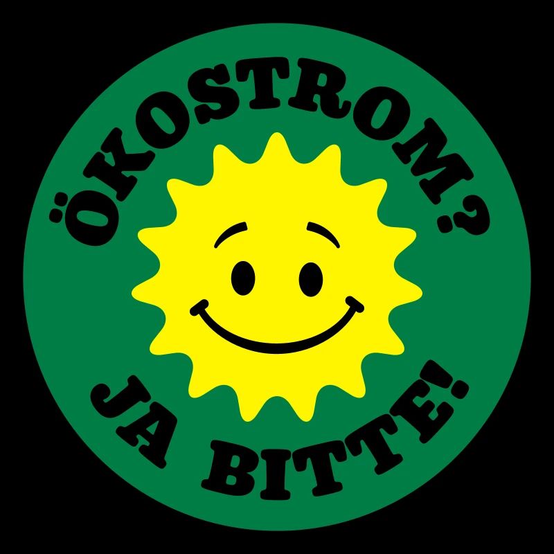 ökostrom ja bitte, atomkraft nein danke, anti