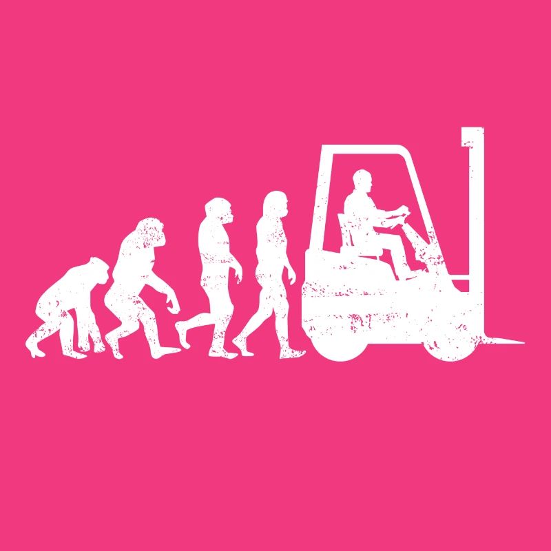 Staplerfahrer Evolution gabelstapler geschenk