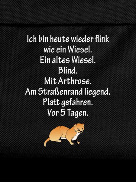 Flink wie ein Wiesel