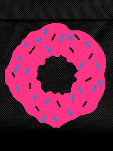 Pink donut