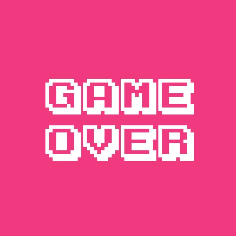 Jeu d'arcade sur blanc