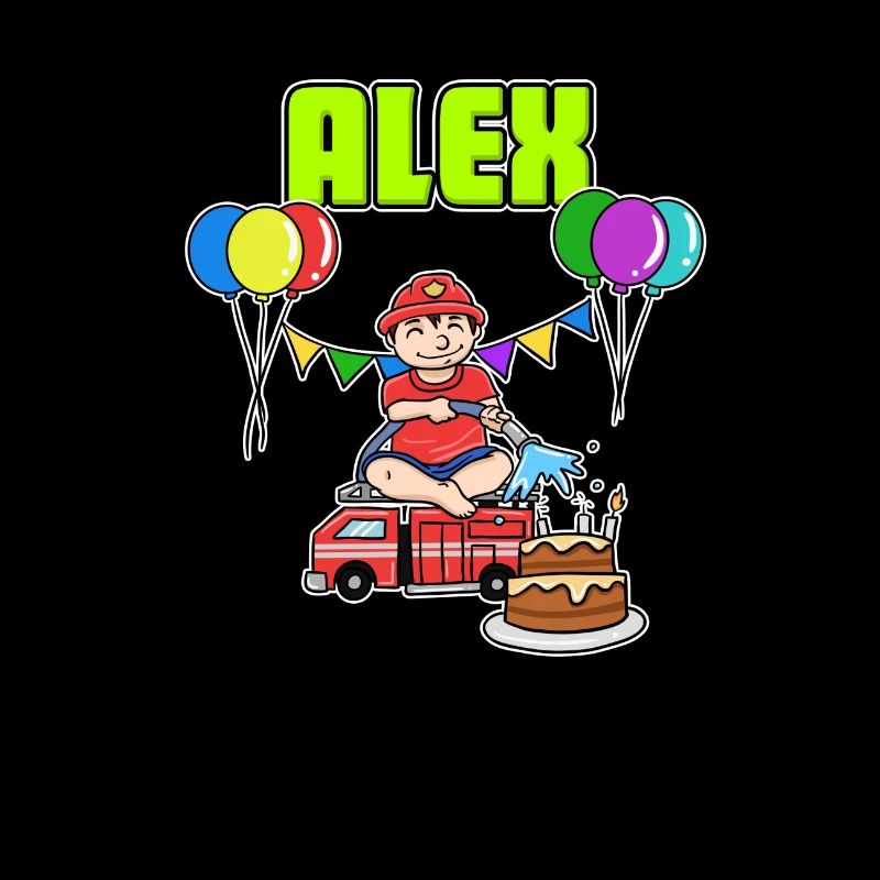 Feuerwehr Alex Geschenk