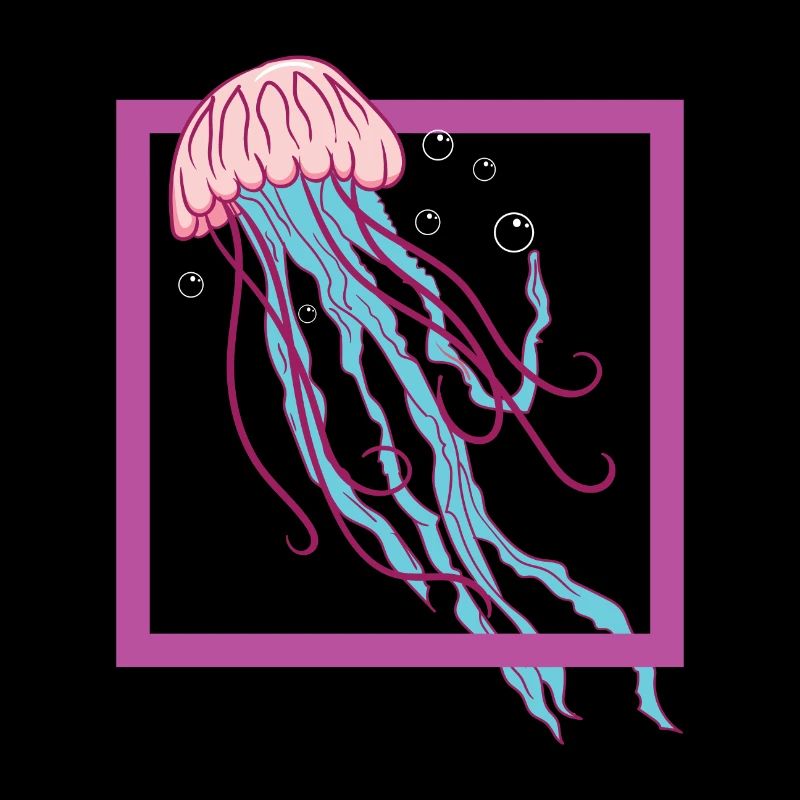 Méduse - Eau - mer - coloré