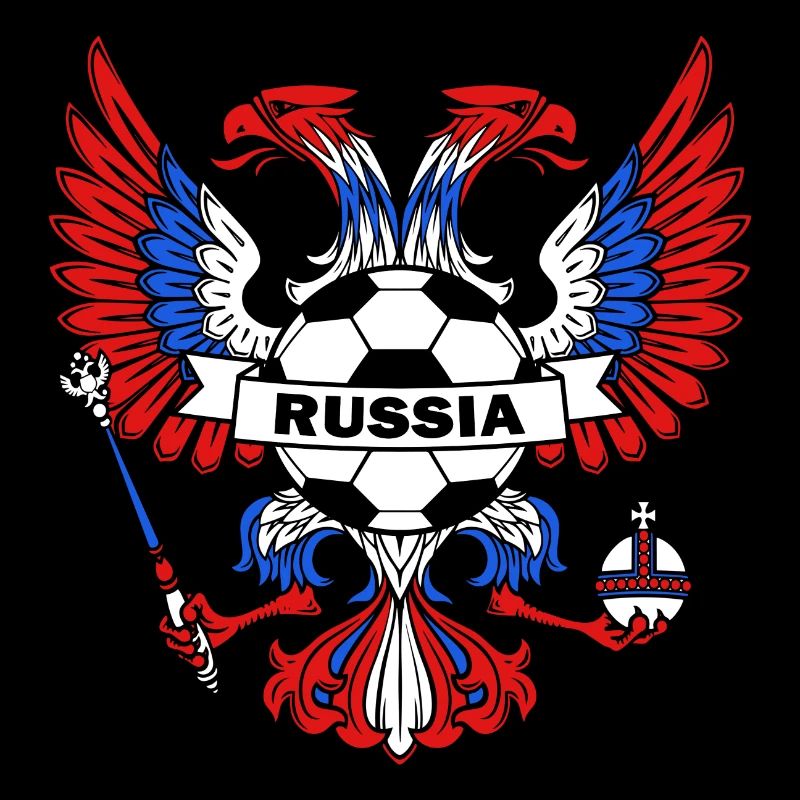 Drapeau de la Russie Moscou Poutine nation russe