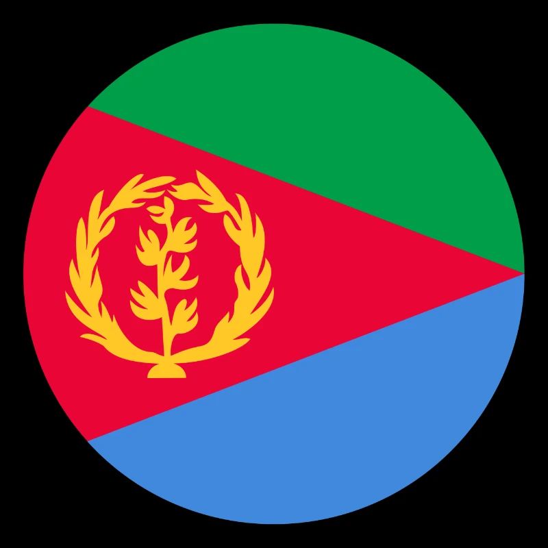 Eritrea Luftfahrt-Cockade-Militär-Emblem