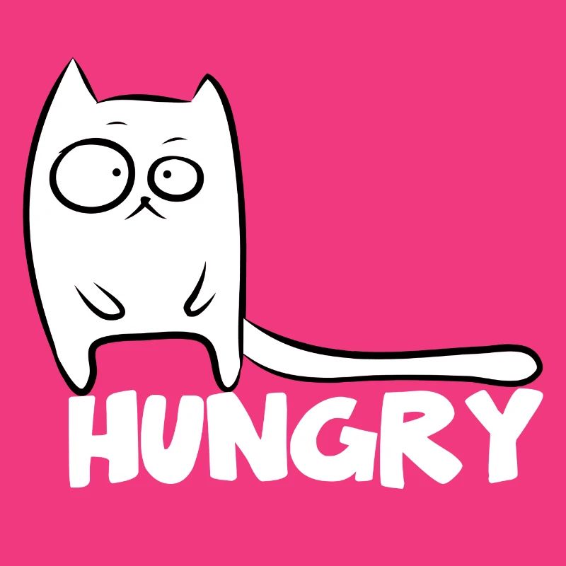 Chats affamés de chat drôle