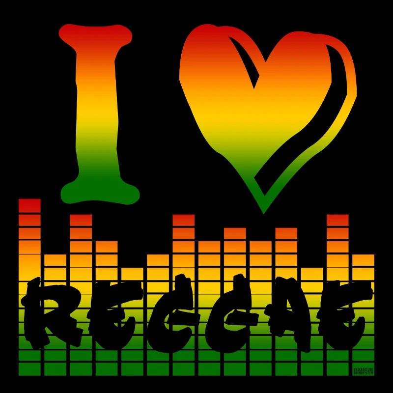 I Love Reggae Regenbogen
