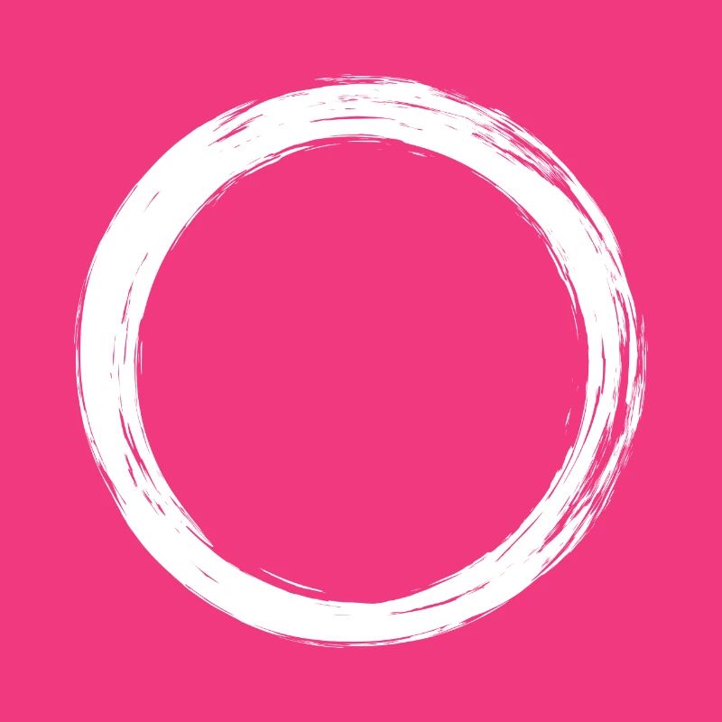 Circle icon brush new variant design white