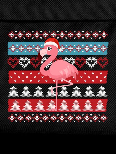 Ugly Christmas flamingo