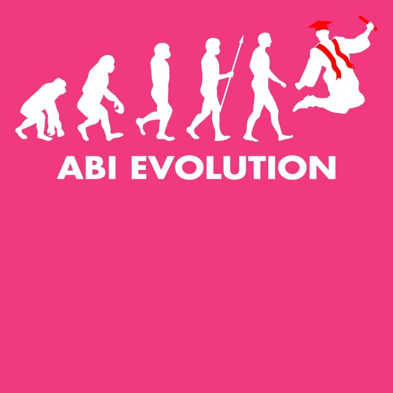 Abitur Abiturient Schulabschluss Evolution Abi
