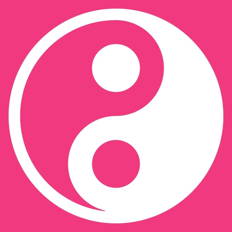 Yin Yang Vector Perfect Harmonic Personalize
