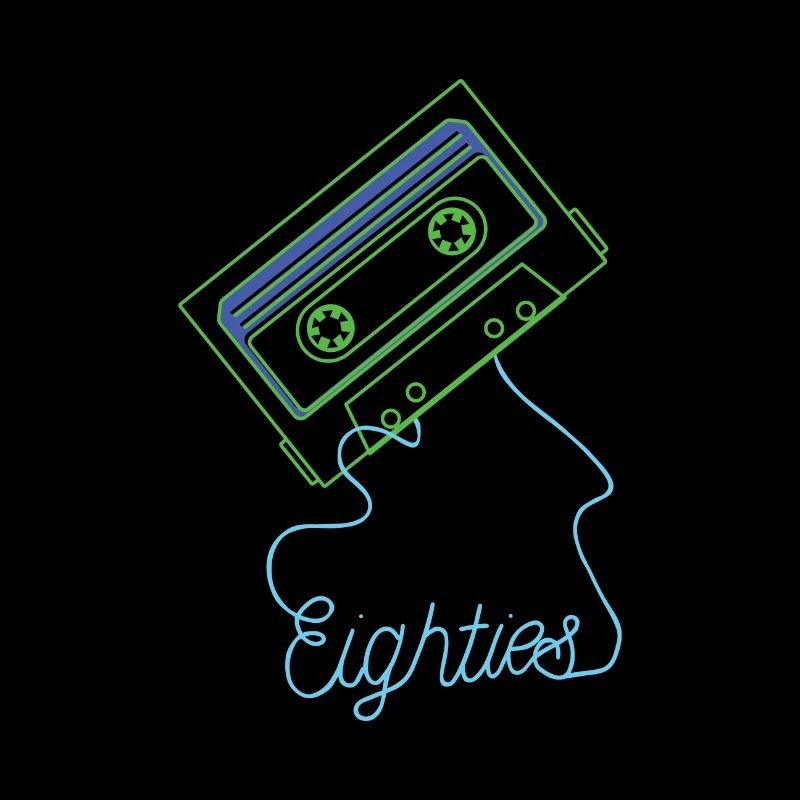 Eighties Cassette Tape 80s Retro