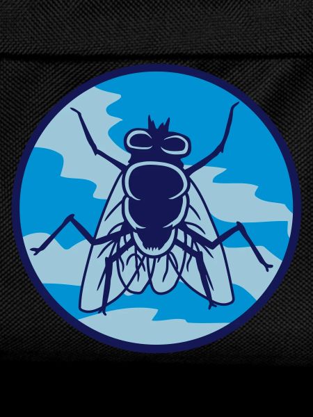 Circle housefly small house fly