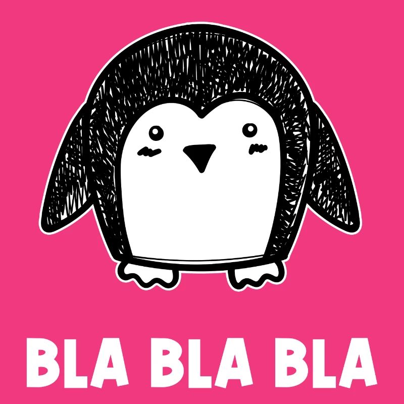 Tier Schnee Spruch Eis Vogel Pinguin Seevogel