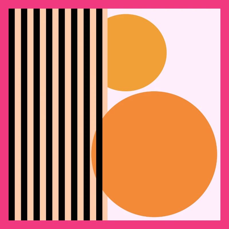 RETRO GEOMETRIE - ABSTRAKTE KUNST