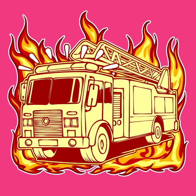 Fire Burning Fire Brigade Fire Engine Fire Protection