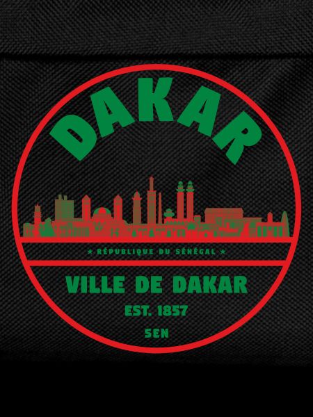Dakar Skyline Badge