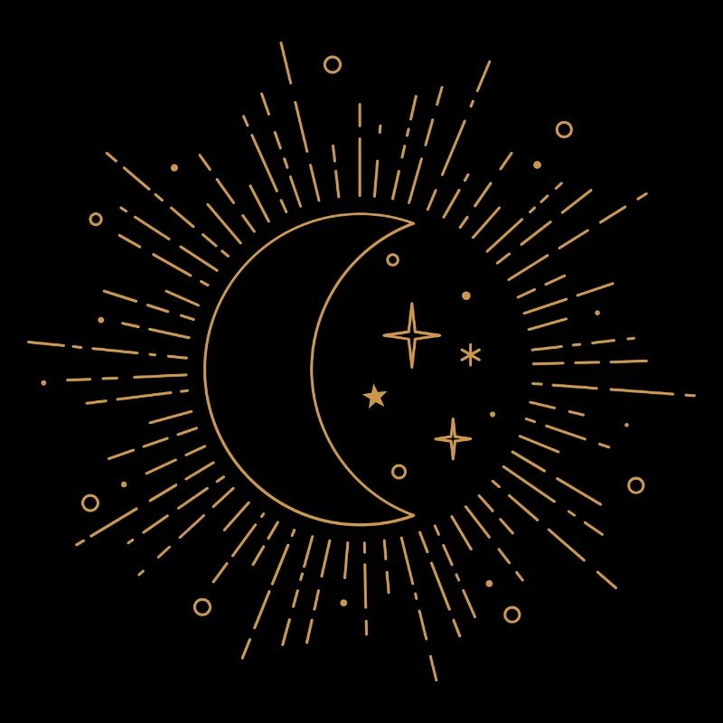 Ciel étoilé de la Lune