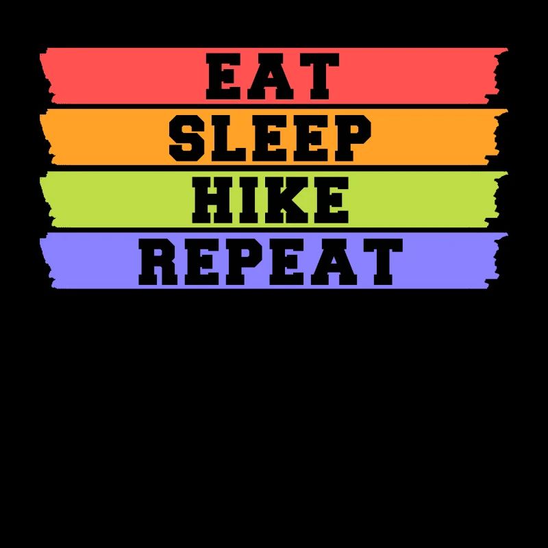 Hikers Hiking Statement Nature Lovers Mountains