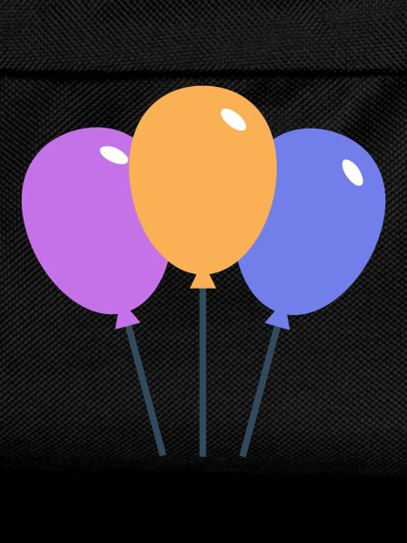 Farbige Luftballons