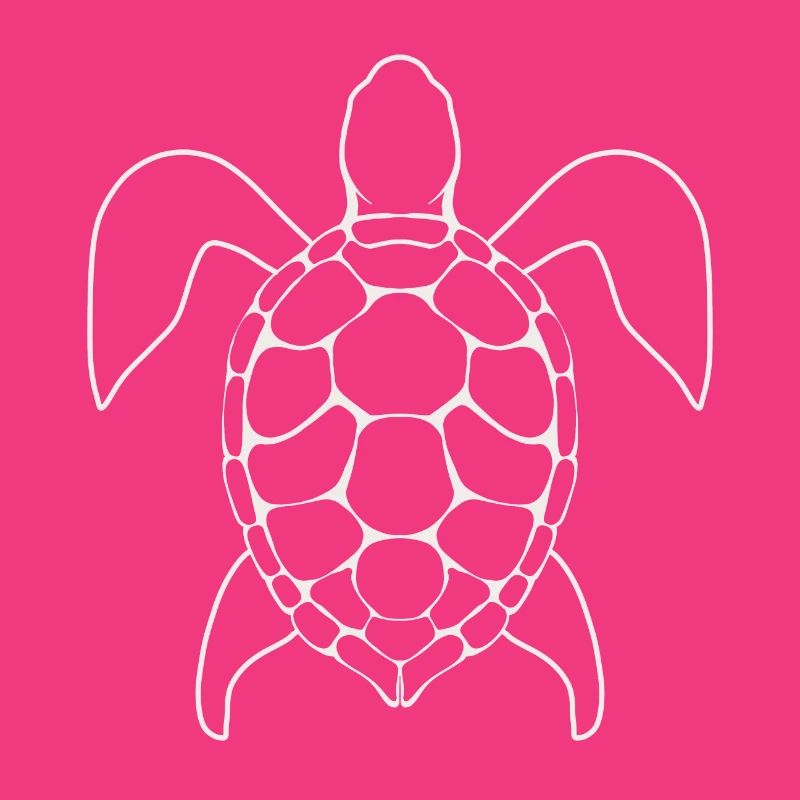 Schildkröte Lineart