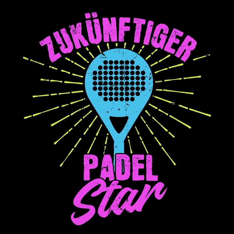Padel Spieler Padelspiel Statement Schläger Sport