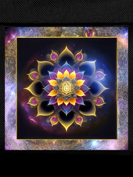 Mandala lotus flower