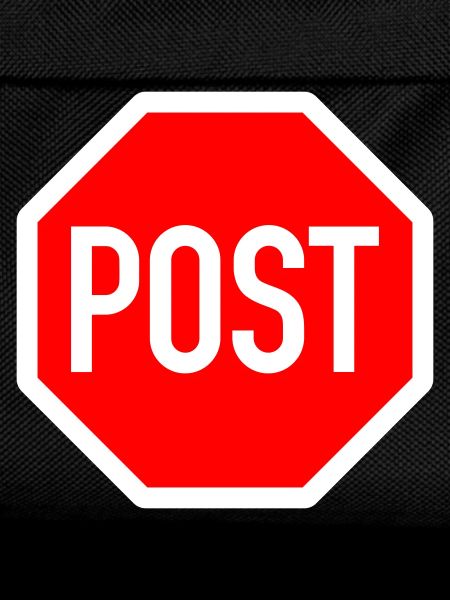 Post or stop?